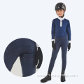 Comfortable children's riding pants black